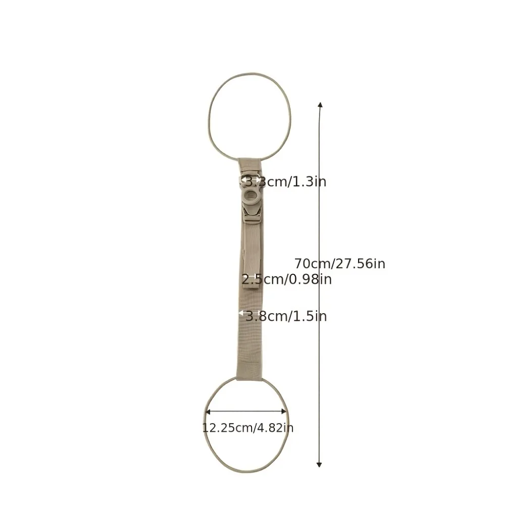 2-in-1 Adjustable Luggage Strap with Quick-Release Buckle Multi-Function Travel Belt for Backpack Suitcase Bag, Secure Fastening view 6