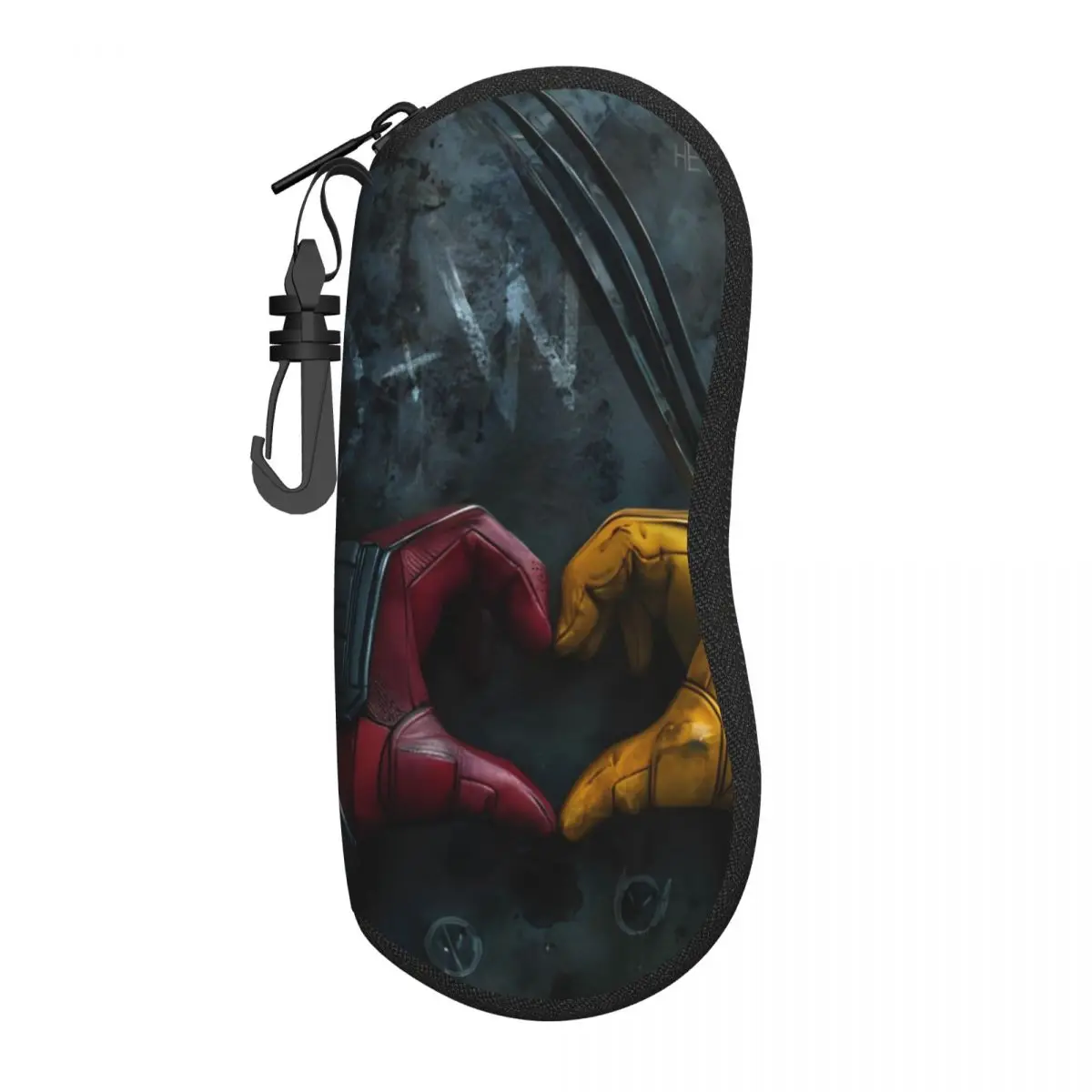 Deadpool And Wolverine Love Glasses Case Printing Wilson & Howlett 2024 Sunglasses Storage Box Ultra Glasses Box