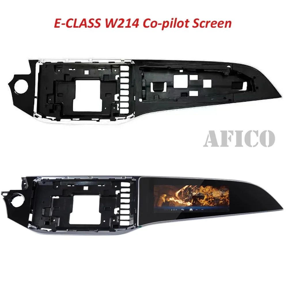 For Mercedes New E class W214 2024 LED Display Co-pilot Entertainment Screen Multi-media Passenger Touch Screen