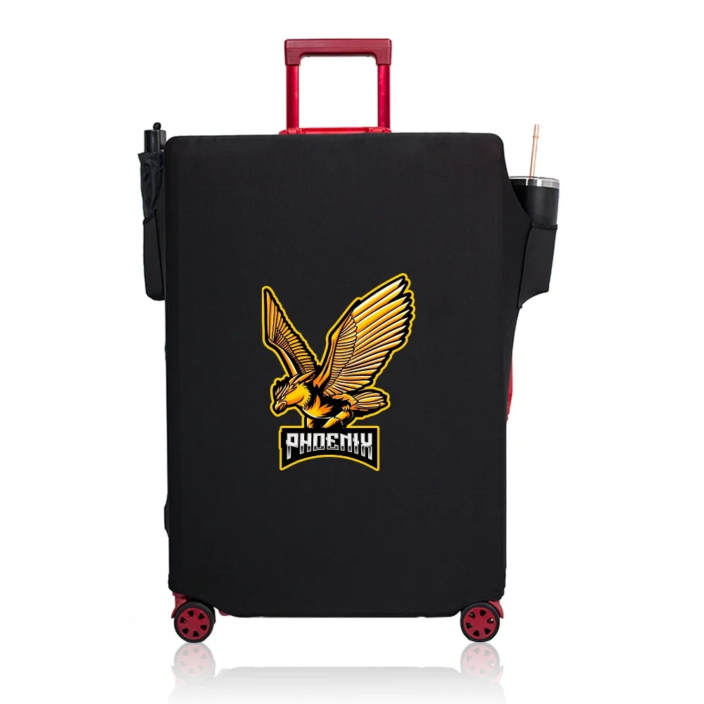 Compartment Protective Luggage Cover Resistant Durable Travel Case Cover Elastic Fabric Dust Cover Accessories Teamlogo Series