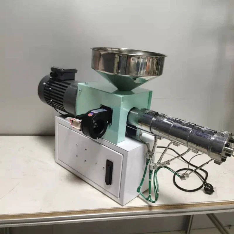 0.1-3 Kg/H Extruder J35 laboratory small table extruder Desktop Single screw extruder with frequency conversion