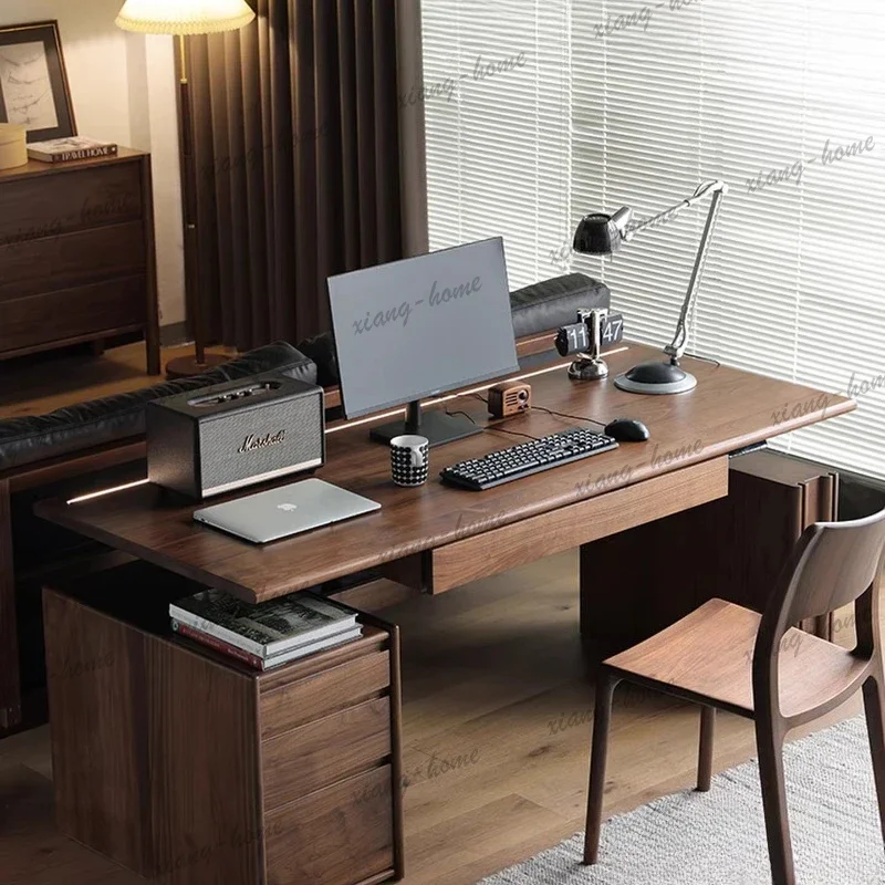 YJ Solid Wood Smart Motion desk standing desk Computer desks room offices office desks and workstations Height adjustment table
