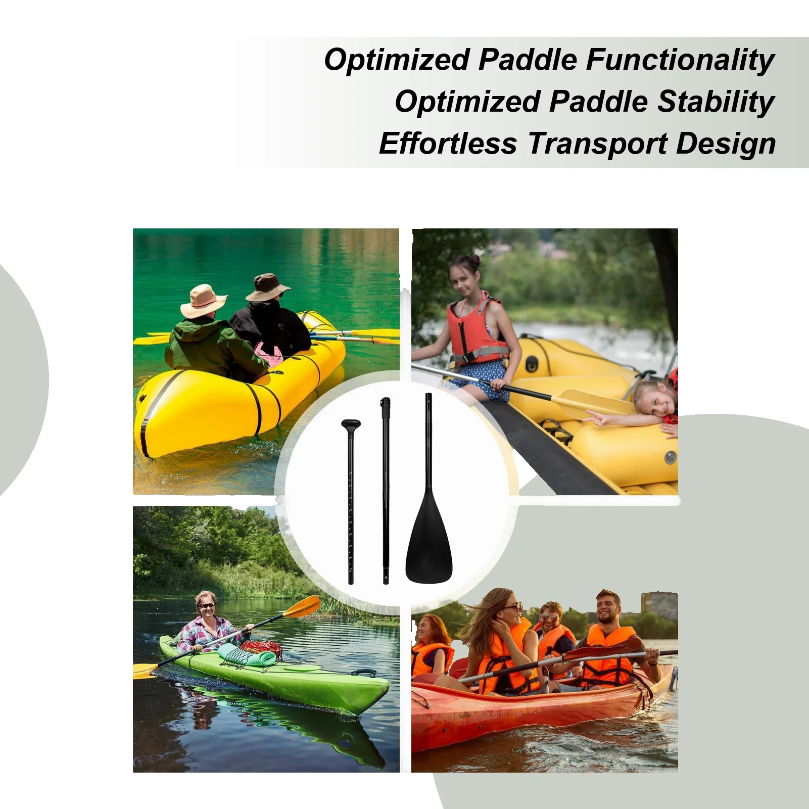 

Съемное весло, портативные надувные весла для каяков, доска для весла из алюминиевого сплава, принадлежности для водных видов спорта, морские приключения