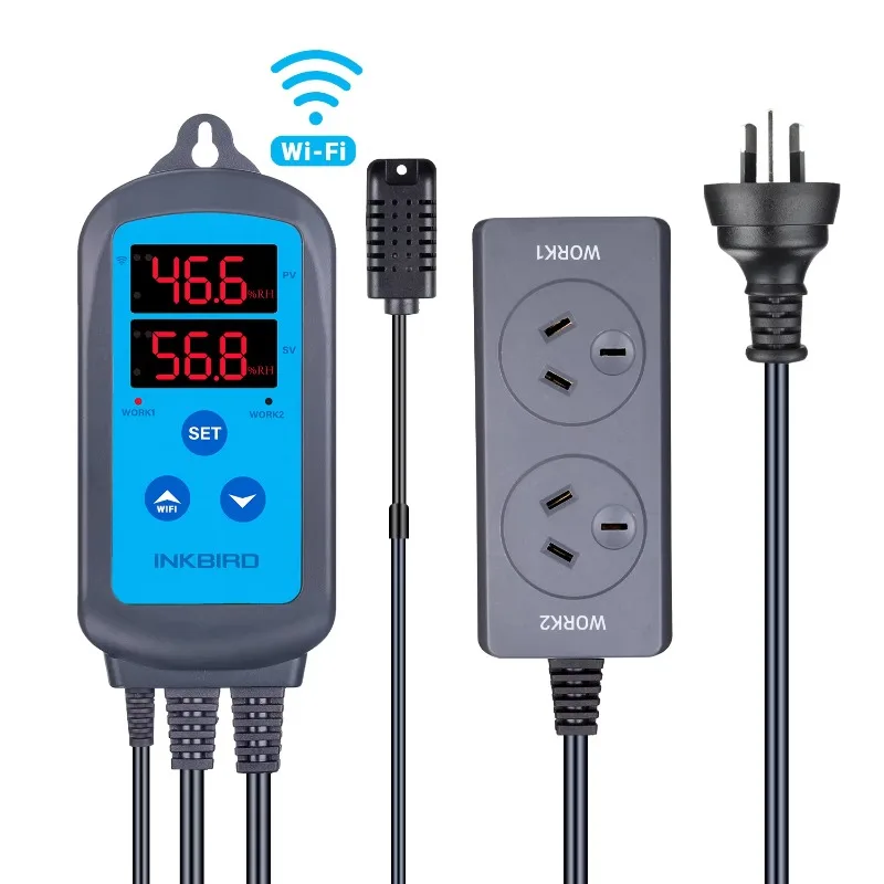 

IHC-200-WIFI Plug and Play Design Remote Monitoring WIFI App Humidity Controller
