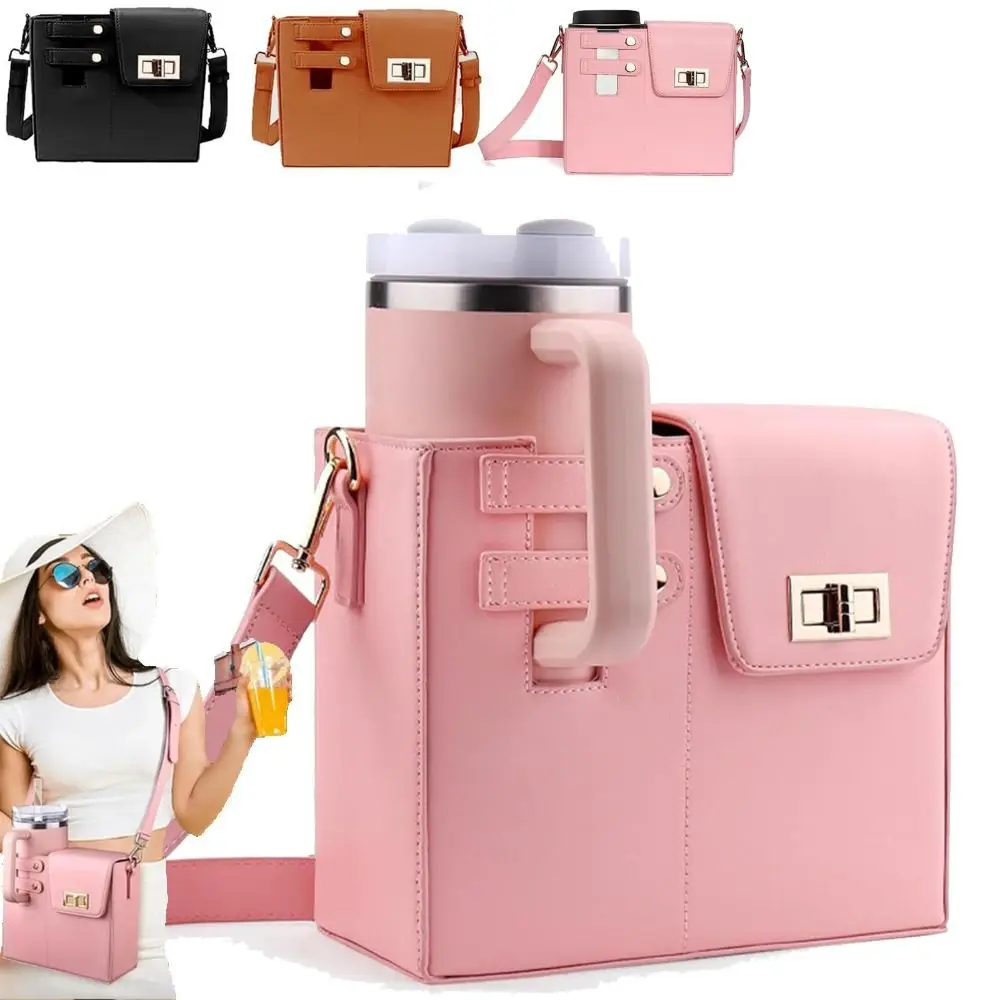 

Портативная сумка для хранения стаканов для воды, переноска для бутылок с водой через плечо, сумки для бутылок с водой через плечо, универсальные регулируемые