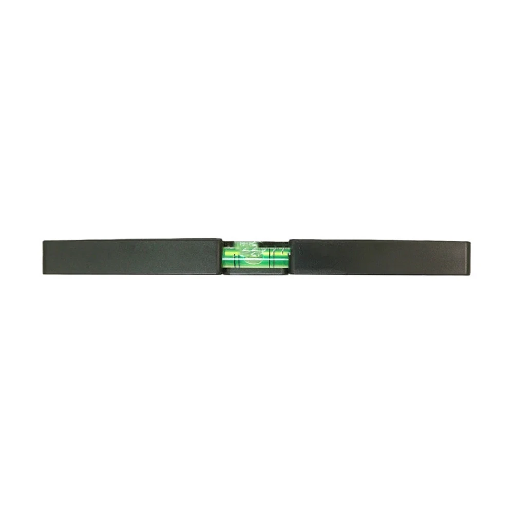 Precision Angle Measurement Device for Spirit Level Applications Including Bubble Ruler Support and Slope Analysis