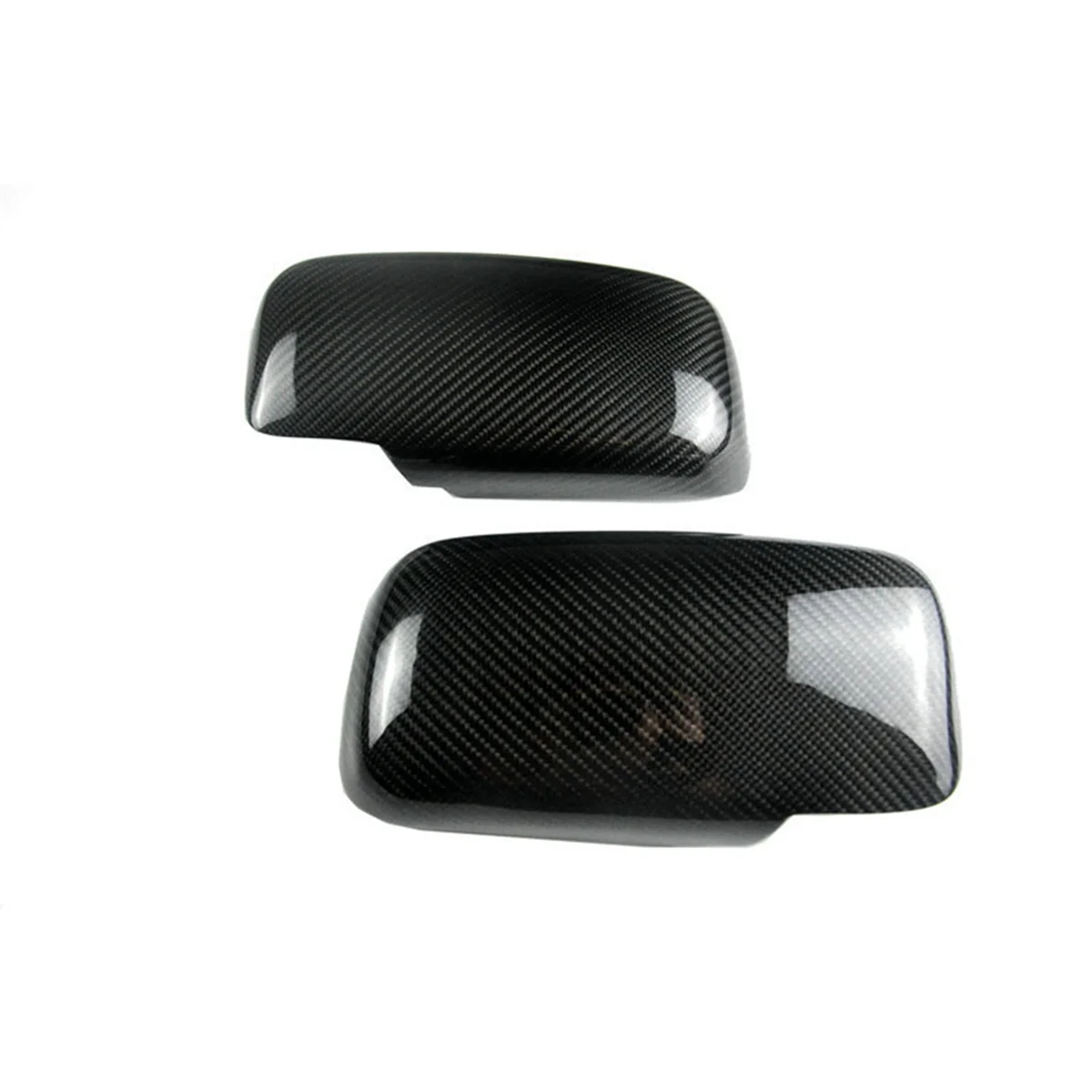 Carbon Fiber Car Rear View Mirror Cover Trim for Mitsubishi Lancer EVO 7 8 9Th 2001-2007