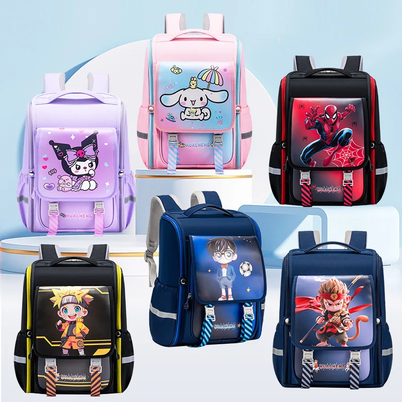 

Anime Cartoon Backpack For Elementary School Students Cute Children'S Lightweight Large Capacity Backpack Boys And Girls