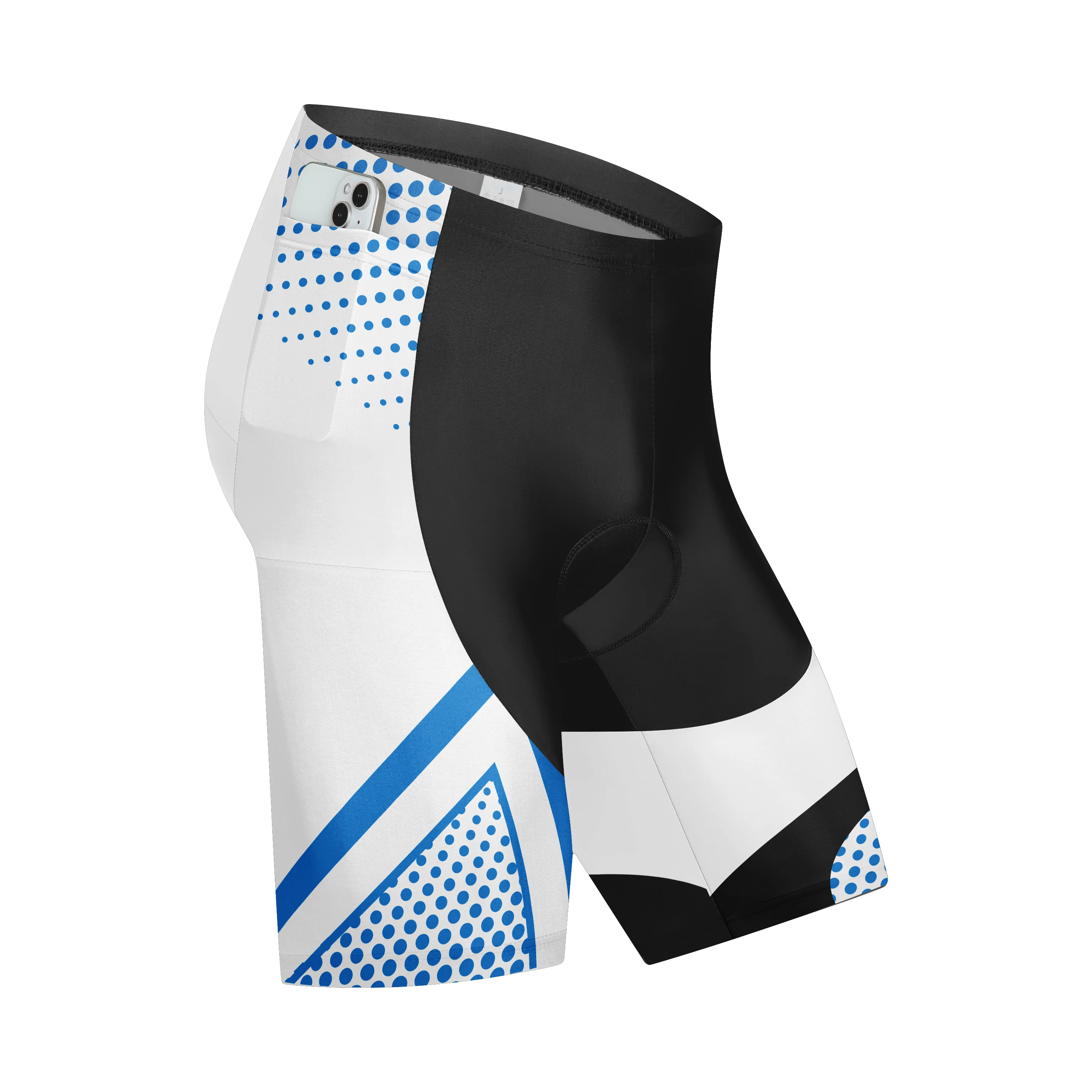 Neue Sommer-Radlerhose, schnell trocknend, atmungsaktiv, stoßdämpfend, für Rennradfahren