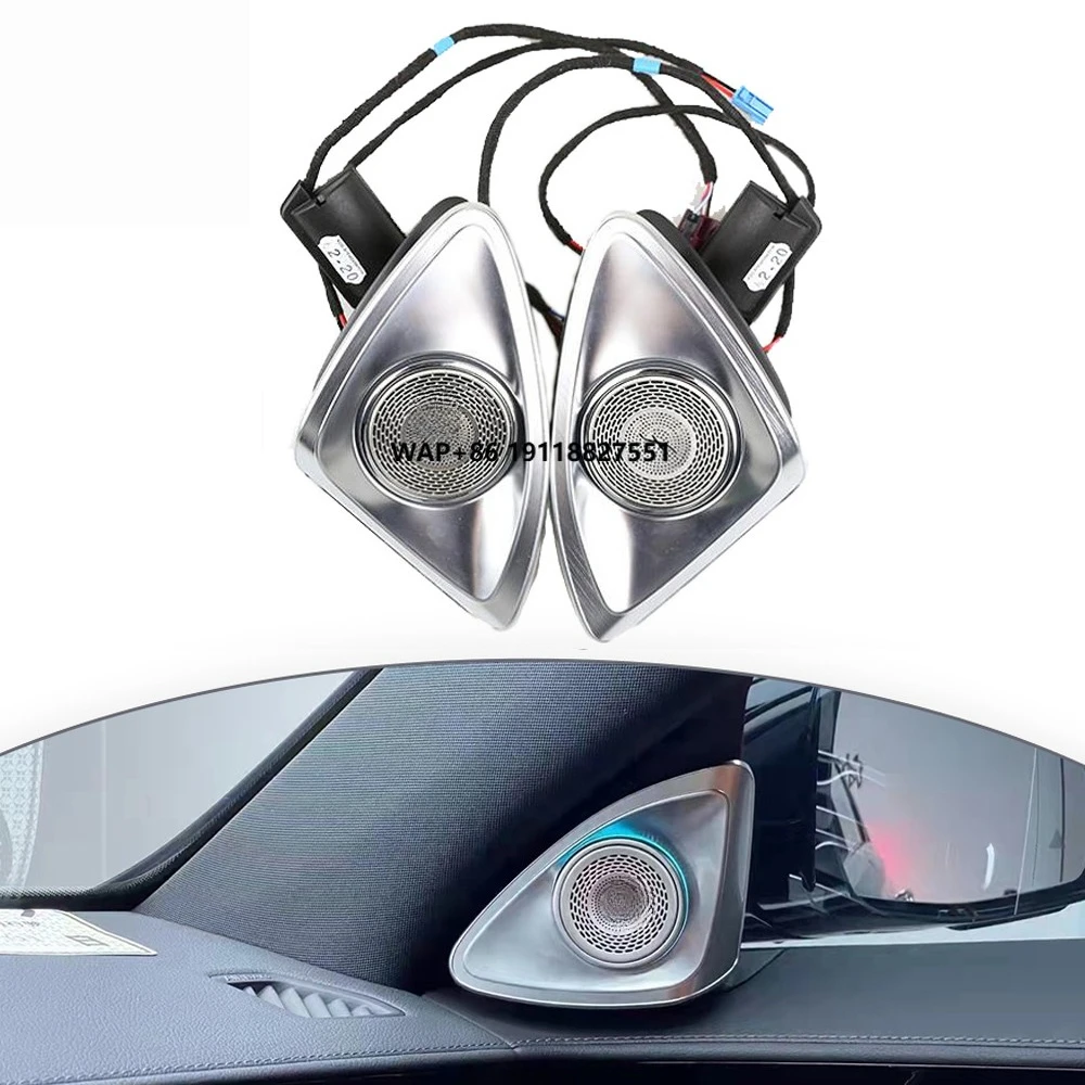 S Class W223 Car Audio Speaker Triangular Design for Automobile Vehicle New Condition Inside Car Stereo