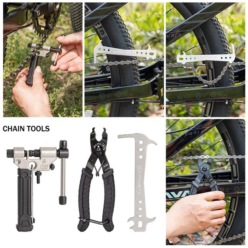 Bicycle Repair Kit Chain Breaker Cutter Mini Link Magic Clamp Crank Outdoor Bicycle Repair Tool