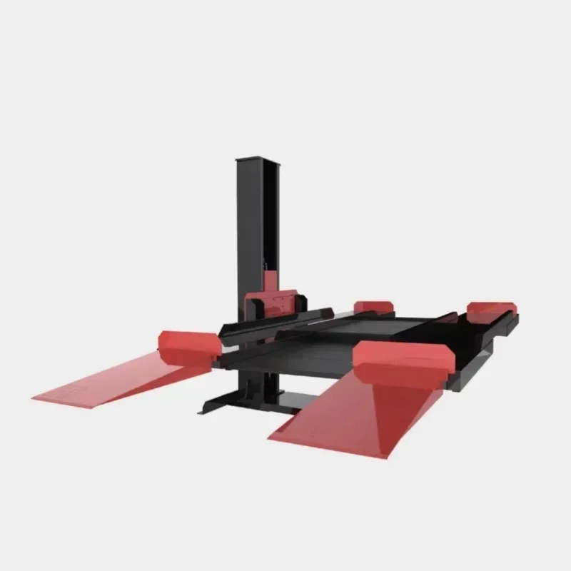 Hot SalesVoertuiguitrusting Enkele Post Autolift Mobiele Auto Takel Autolijsysteem