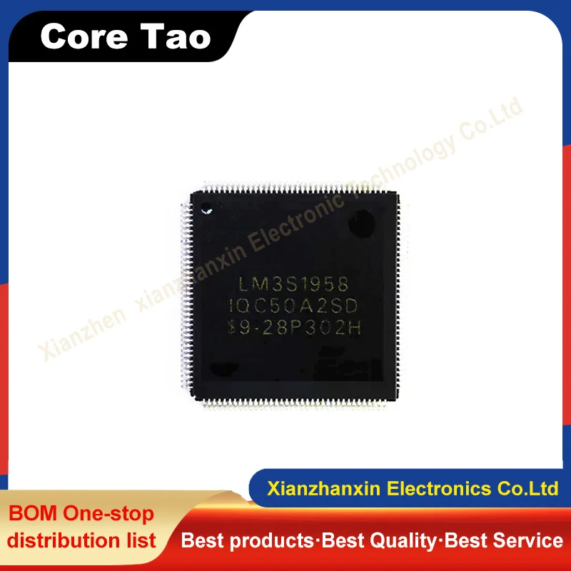 1PCS/LOT LM3S1958-IQC50 IC MCU 32BIT 256KB FLASH 100LQFP