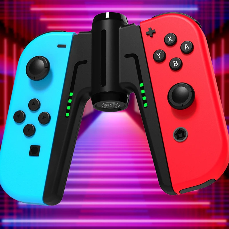 Joypad Charging Grip Bridge Shaped Charging Dock Compatible Nintendo Switch/Switch OLED Joycon