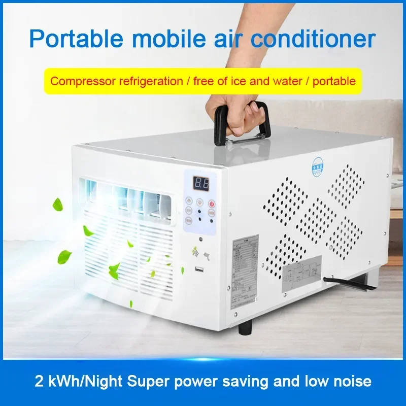 

Mobile Small Air Conditioner Refrigerator Mini Air Conditioner Mosquito Net Desktop Mini Refrigerator Pet Cooling