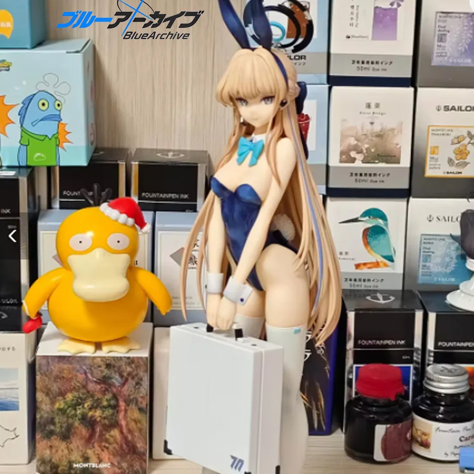 Anime Blue Archive Asuma Toki Bunny Girl PVC-Actionfigur - 23cm Sammlermodell Puppe Spielzeug Geschenk