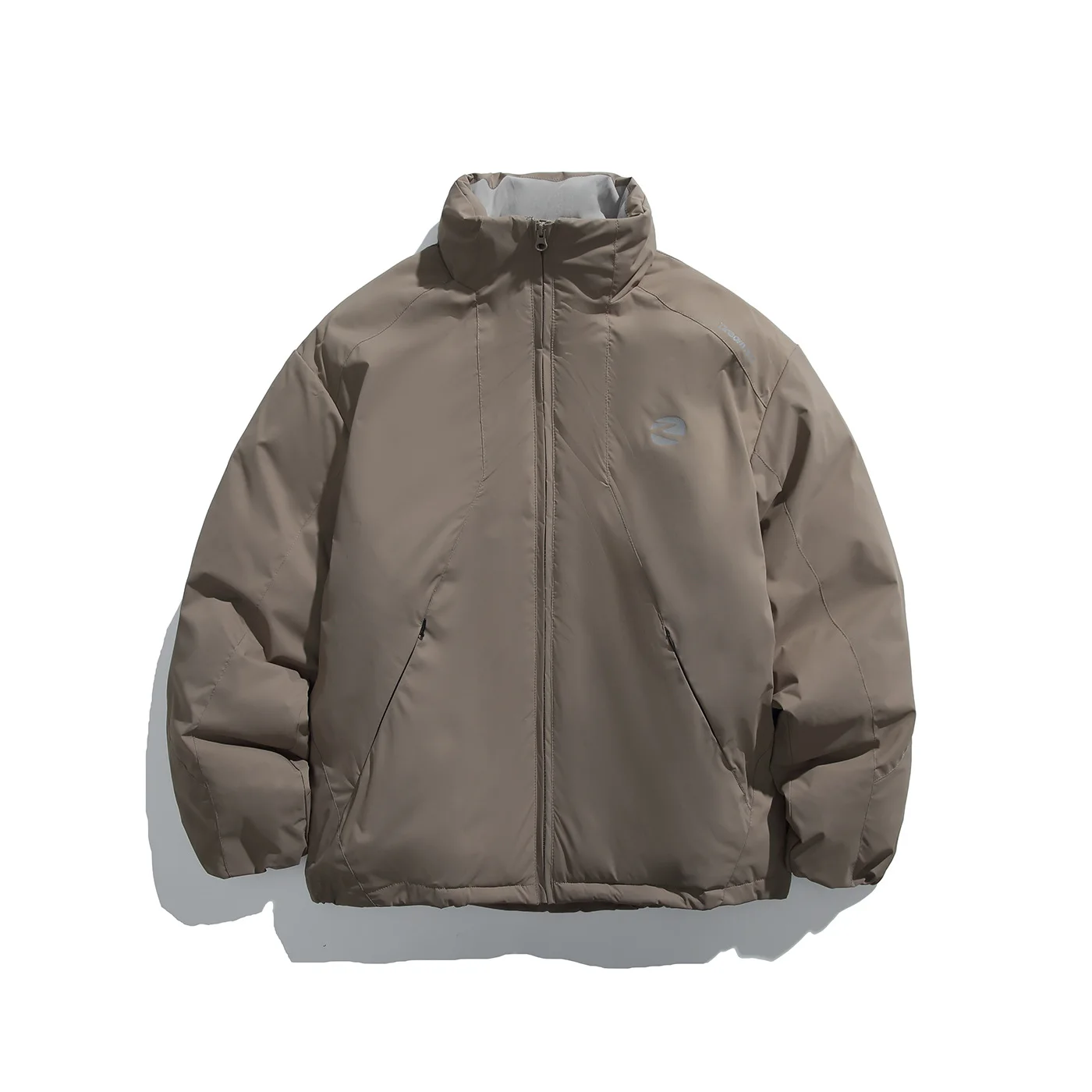 

Unisex Stand-up Collar Minimalist Thickened Warm Cotton-Padded Coat - Versatile Casual Winter Outerwear for Men & Women