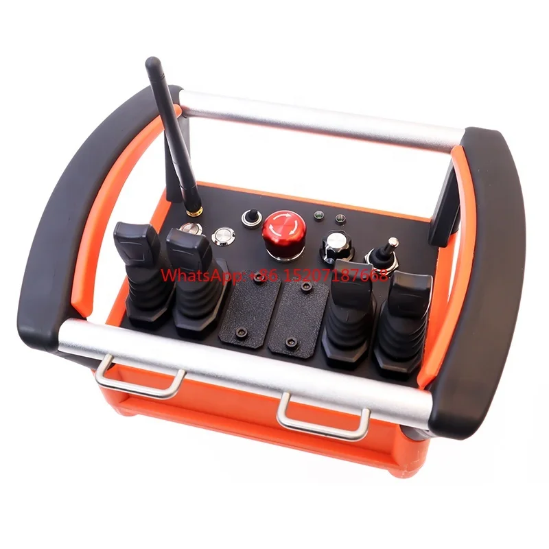 

Factory hydraulic valves joystick industrial wireless truck crane radio remote control