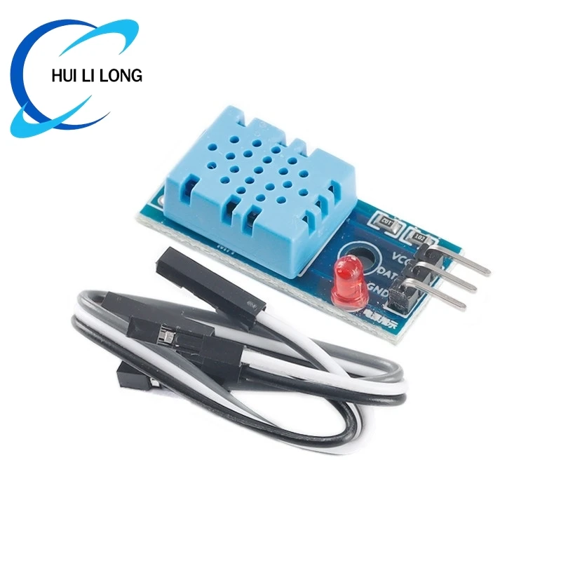 Placa de módulo sensor digital de temperatura e umidade dht11, 3.3v-5v, 3 fios, alta precisão, ultra-baixa potência para arduino