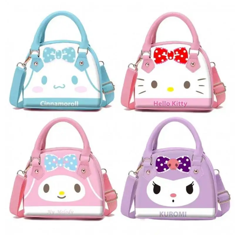 

Sanrio Curomitto Cinnamoroll Cartoon Multi-Functional Portable Tote Bag Hellokitty Mymelody Travel Single Shoulder Crossbody Bag