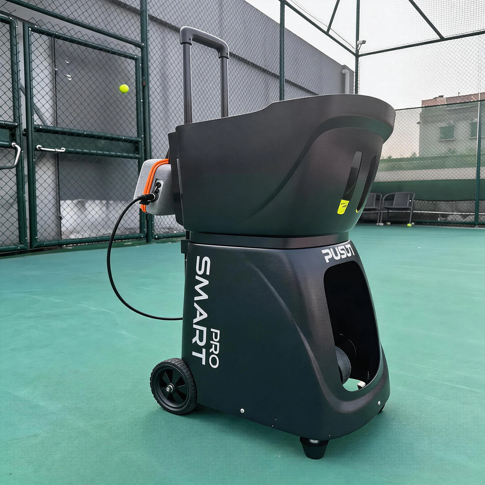 100+ Balls Smart Tennis Ball Machine Portable Padel Robot With Multi Modes Tennis Launcher With APP Control For Training