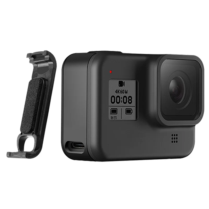 【Flash-Deal!】3X For Gopro Hero8 Battery Cover Rechargeable Port Design Protective Shell For Gopro Sports Camera Accessories
