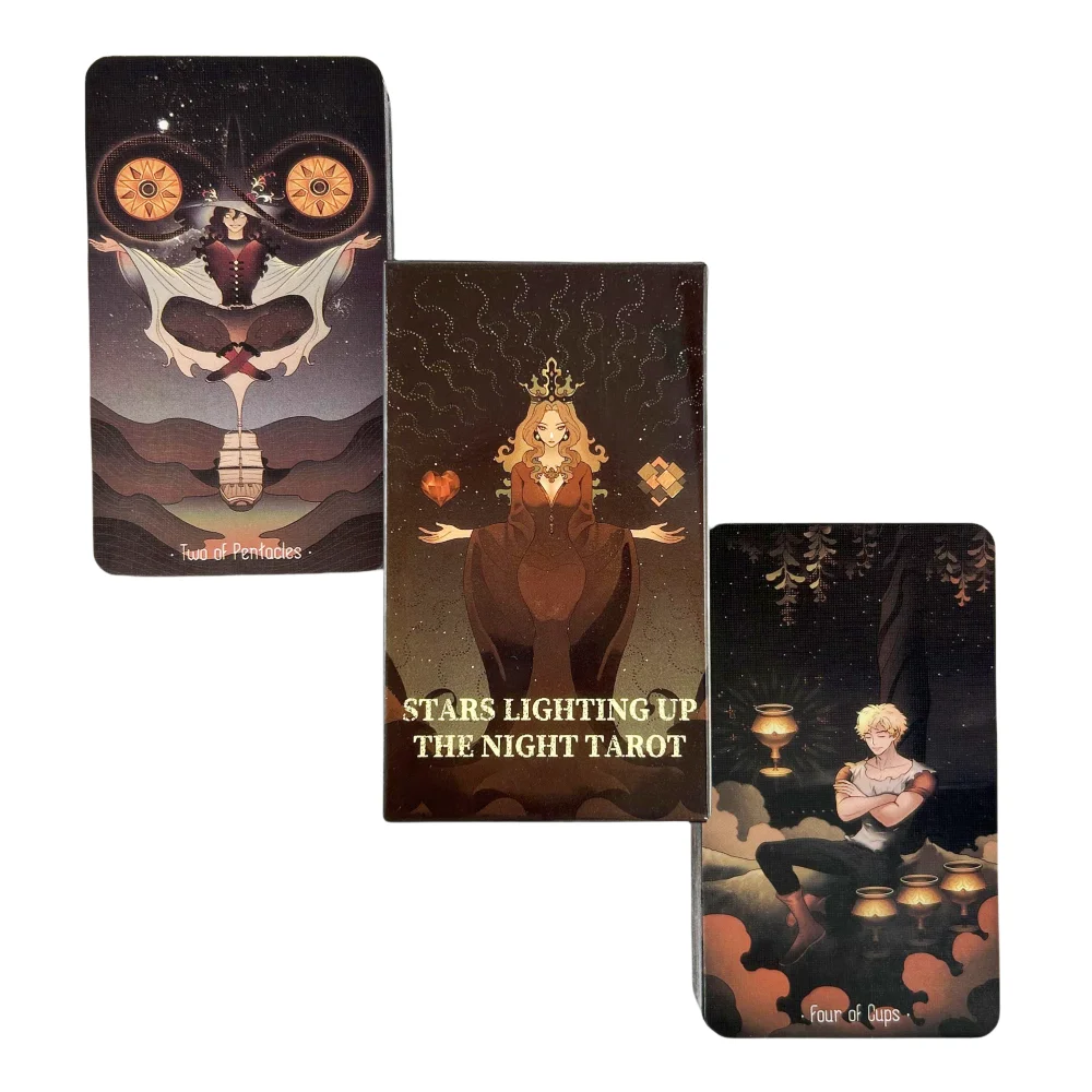 Board Game Night - Stars Lighting Up the Night Tarot