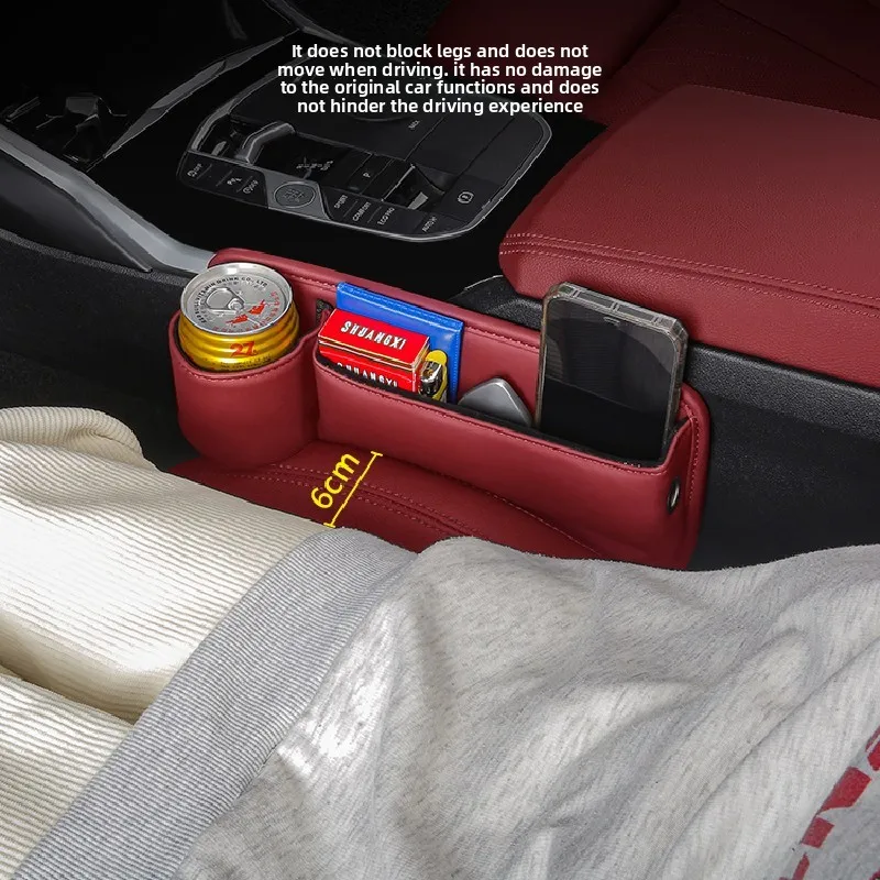 

Для Cadillac CT6 2016 ~ 2023 ящик для хранения автомобильного сиденья с карманом-держателем для чашки простая установка обеспечивает прочные прочные аксессуары