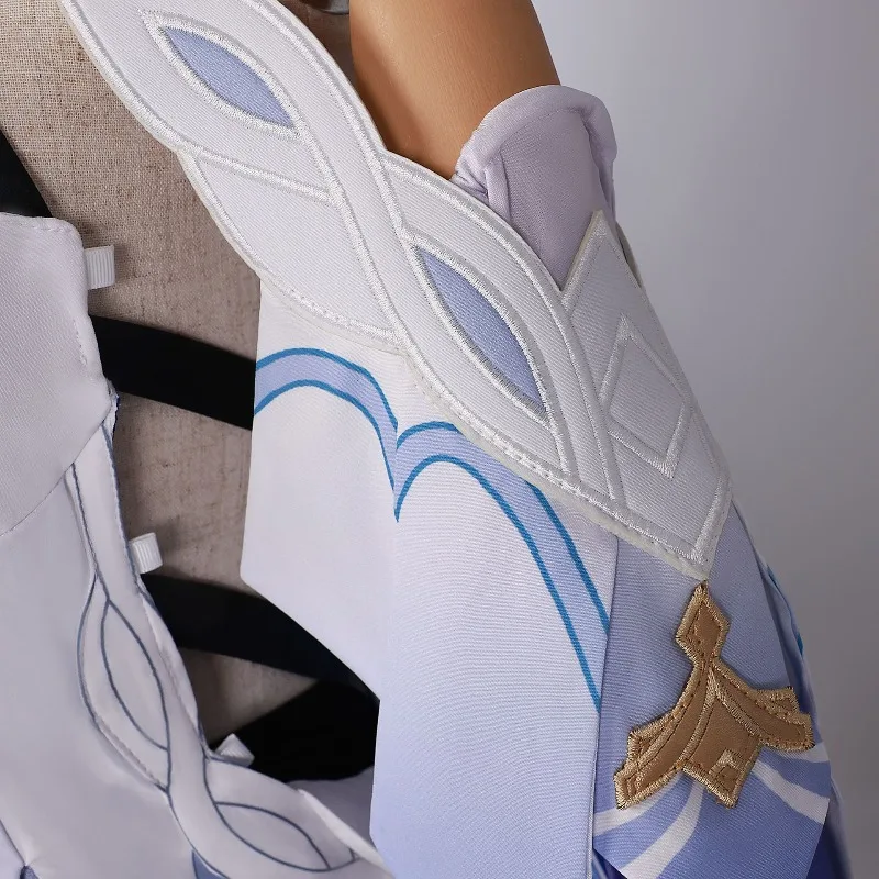 Juego Genshin Impact Skirk, disfraz de Cosplay, conjunto completo de uniforme, accesorios de juego de rol, Carnaval para adultos, vestido de fiesta de Halloween para mujer