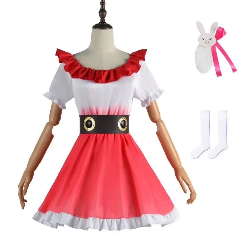 Anime Oshi No Ko Cosplay Ai Hoshino Robijnrode Akuamarin Ruby Arima Kana Cosplay Kostuum Meisjes School Jk Uniform Lolita Jurk Pruik Pak