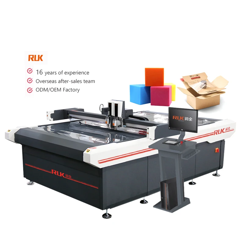 RUK MBC قاطع ألواح الرغوة آلة قطع الرغوة آلة قطع الصناديق آلة صنع الورق المقوى Ruk