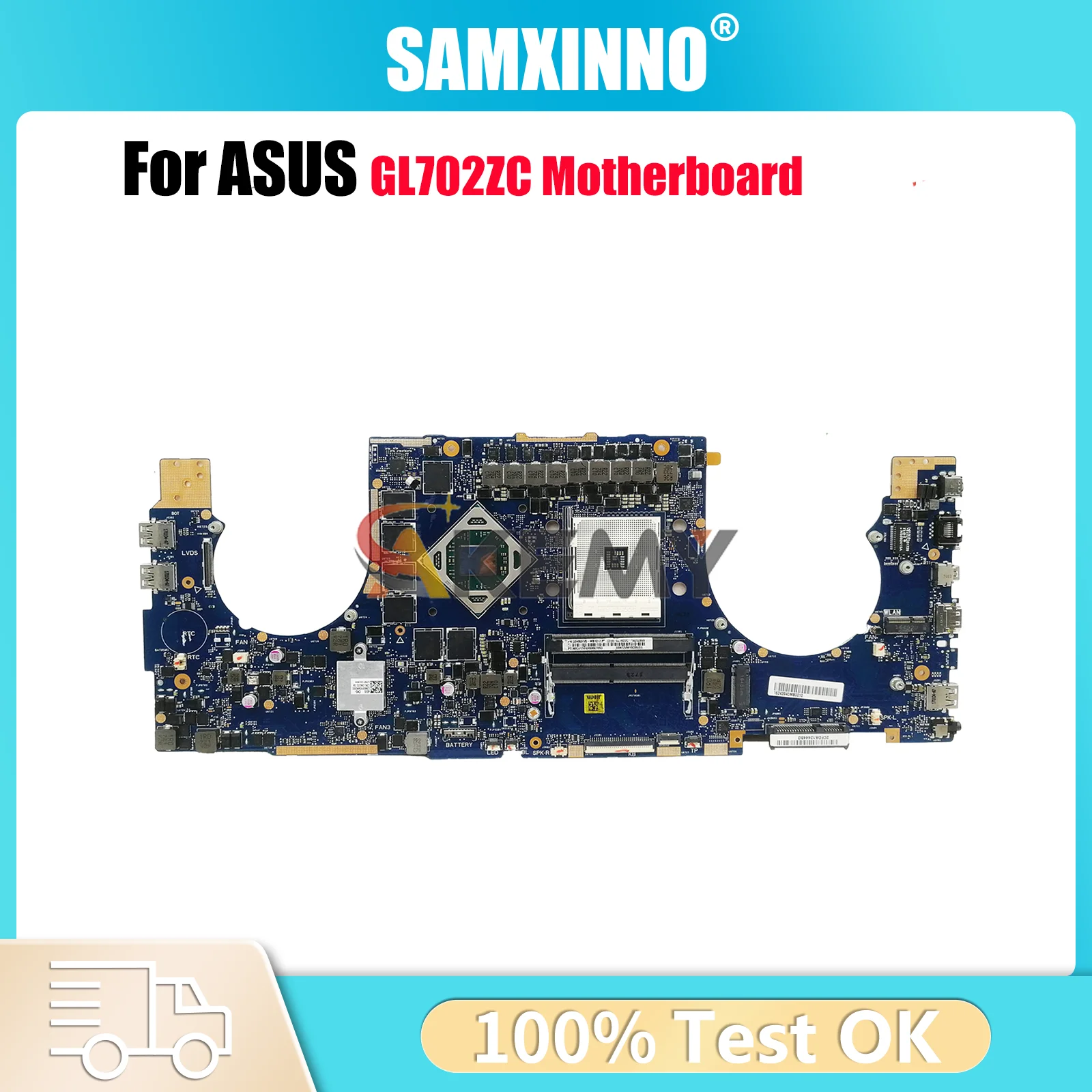 

GL702ZC Laptop Motherboard For ASUS ROG Strix GL702Z GL702ZC Notebook Mainboard in stock 100% tests OK fast shipping Top quality