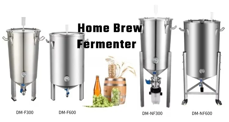 30 60 70 100L Stainless Steel Conical Fermenter Home Brewing Fermentation Tank Storage Keg Wine Beer Brewing Kit