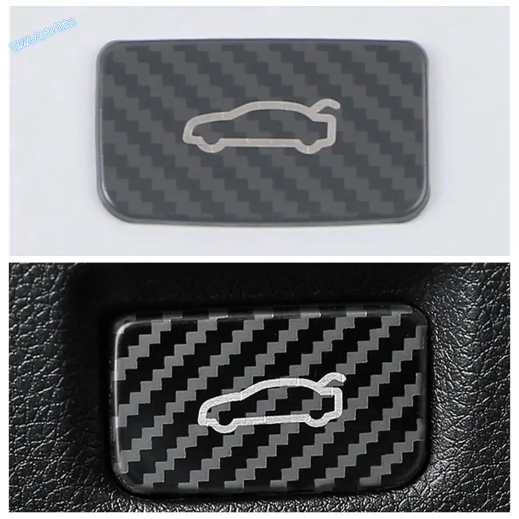 

For KIA Optima / K5 GT 2020 2021 2022 Car Tailgate Button Rear Trunk Door Switch Decor Cover Trim Stainless Steel Accessories