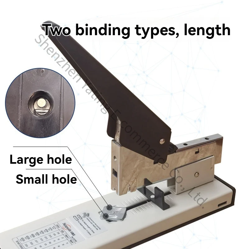 Heavy Duty Labor-saving Stapler Heavy Duty Thickened Large Stapler Manual Carrying Staples Machine Top Book