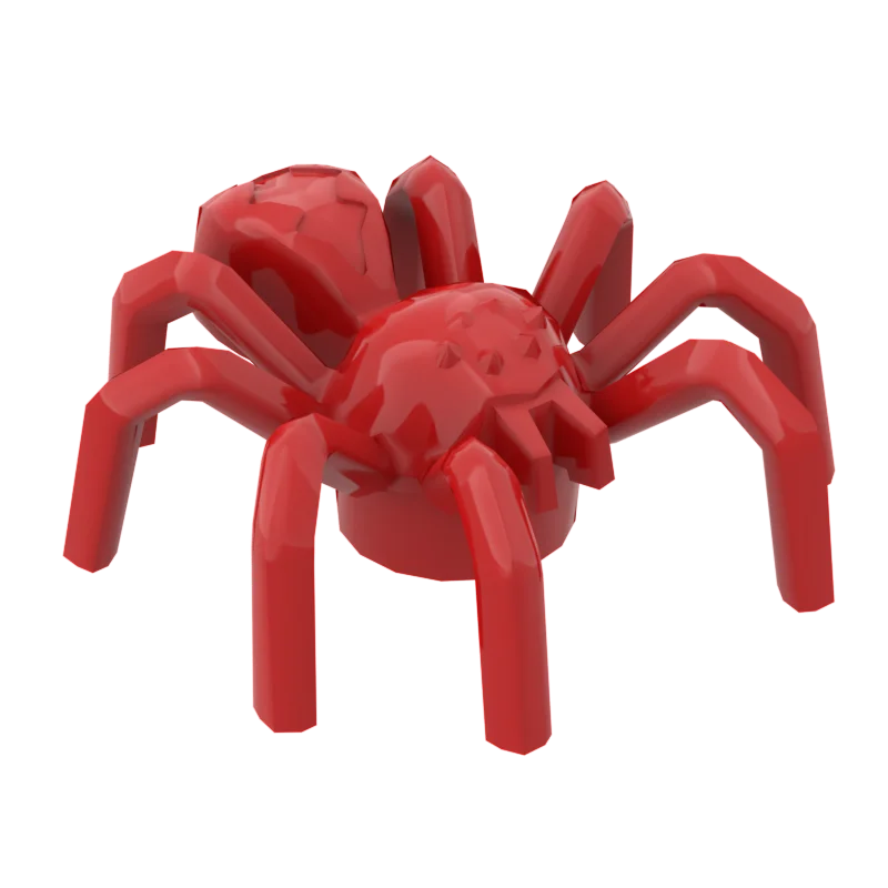 MOC 29111 Long-legged spider, Chinese domestic mosaic building block accessories animal scene decorative props