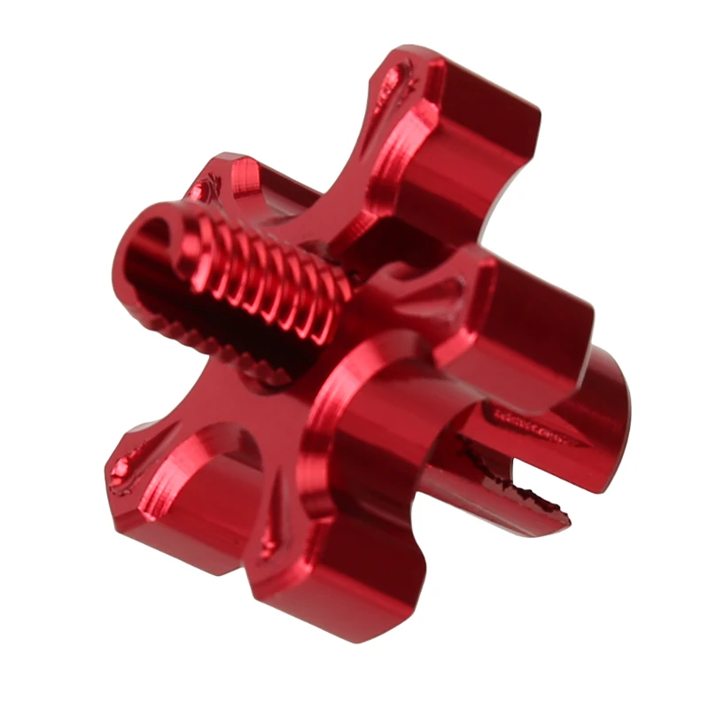 CNC Process for Modifying the Clutch Adjustment Screw of a Large Displacement Motorcycle Using Colored Anodized Aluminum Alloy