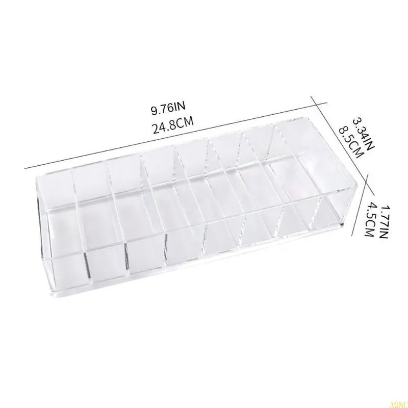 A0NC Organisateur peigne Guide lame en plastique rectangulaire, Base universelle 8 Grille pour les cheveux électriques