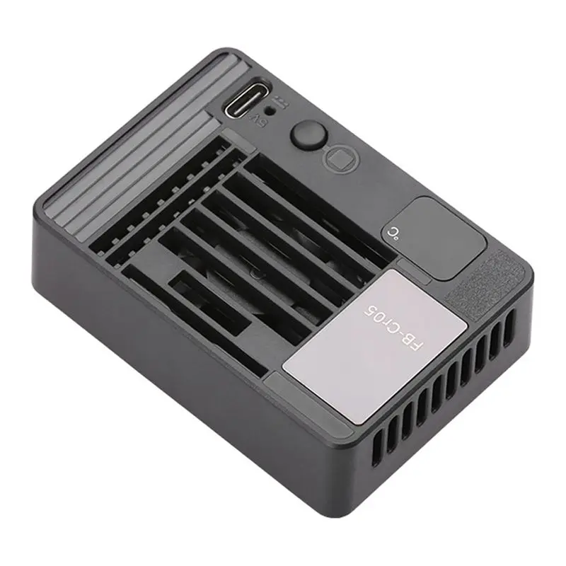 X12A-FB-CR05 Camera Cooling System Heat Sink Cooling Fan For Sony Canon FUJIFILM ZV-E1 A7M4 A6700 A72C R8 R7 R6 XT4