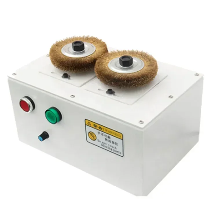 Direct brush machine high speed wire stripping and splitting machine shield layer dividing machine mesh belt winding