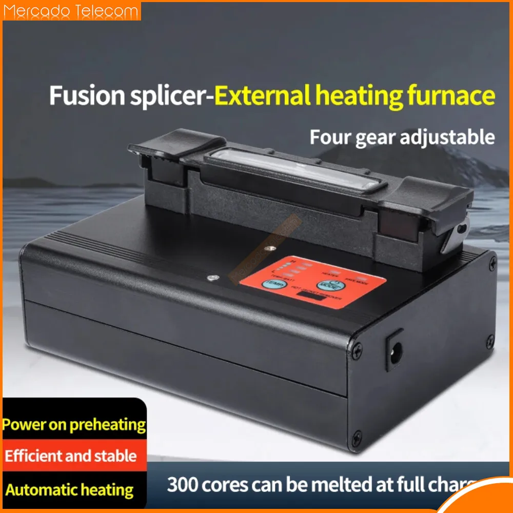 

External heating furnace of fusion splicer, rechargeable lithium battery, 300 core external bare optical fiber automatic heating