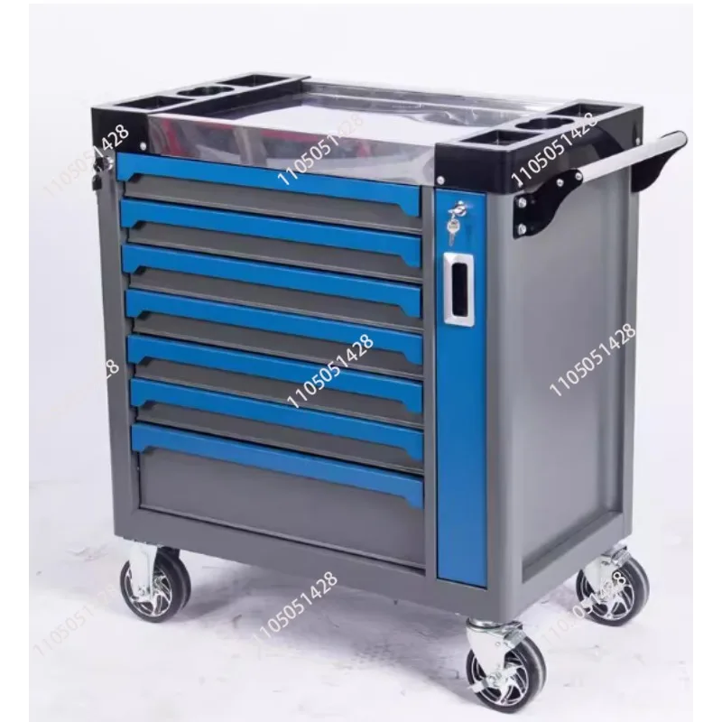 420 Pcs Tool Sets Rolling Box Heavy dut Stainless Steel Tool Chest 7 Drawers Tool Cabinet Cart Trolley