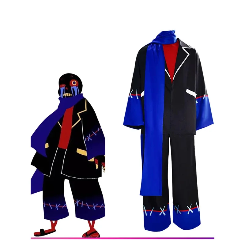 أزياء Undertale Au error sans Frisk التأثيرية أزياء الهالوين أنيمي sans التأثيرية ملابس أداء المسرح للنساء والرجال