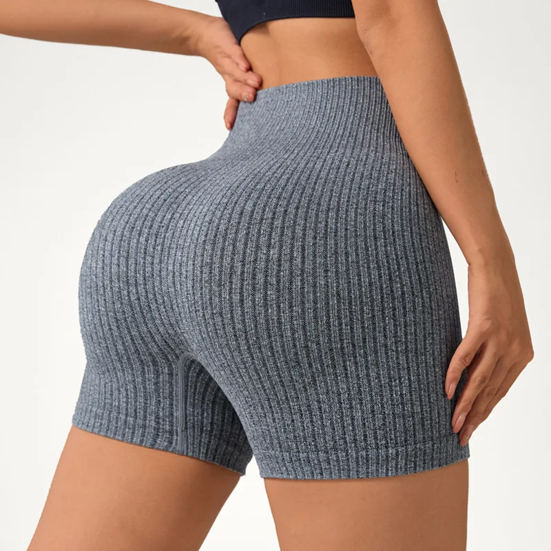 جديد إمرأة سلس اليوغا السراويل عالية الخصر تجريب السراويل اللياقة البدنية اليوغا رفع بعقب اللياقة البدنية السيدات اليوغا رياضة الجري سراويل قصيرة