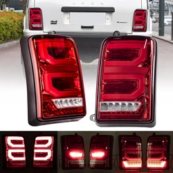 LED Tail Lights With Running Turn Signal PMMA / ABS Plastic Function Accessories Car Styling Tuning For Lada Niva 4X4