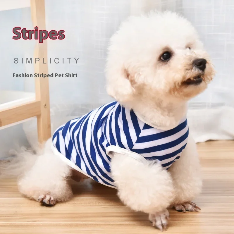 

Pet Clothing Summer Vests Dog Sweaters Small Dogs Breathable Cotton Fashion Comfortable Easy Wear Occasions Dog Vest Pet