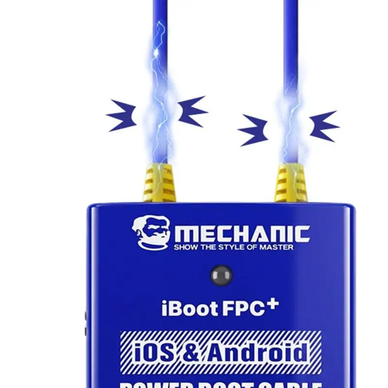 Y1UB Phone Board Boot Cable Set with Metal Housing and Reinforced Exits, Repair Station Cable Tool for Charge Circuit Review and