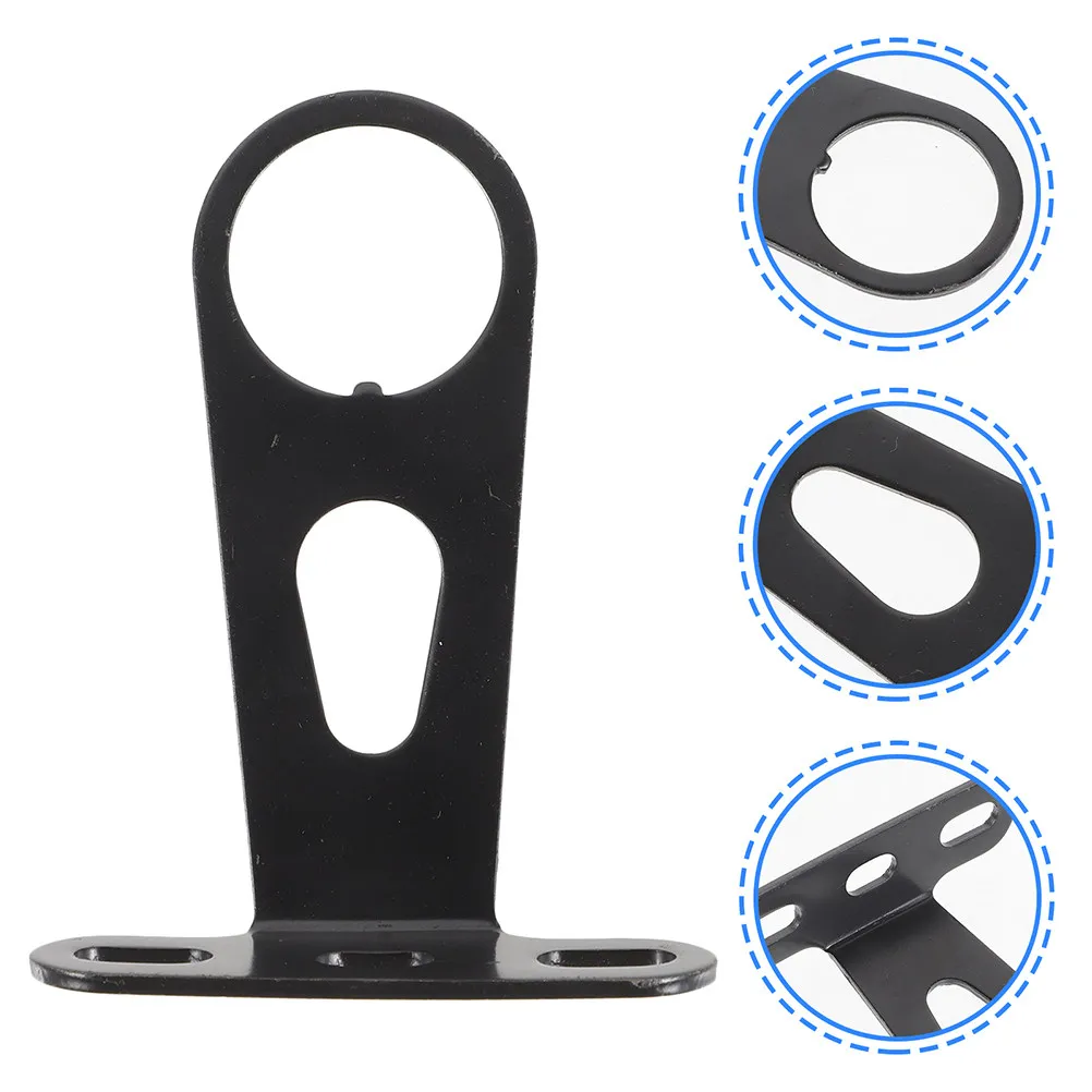 

Кронштейн для велосипедного фонаря (2 шт.), крепление на переднюю вилку, элегантный дизайн, для горных и электрических велосипедов