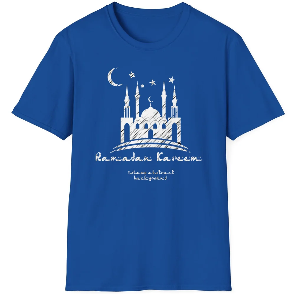 T-shirt Unisex regalo speciale Muharram con citazione Ramadan nera S-5XL