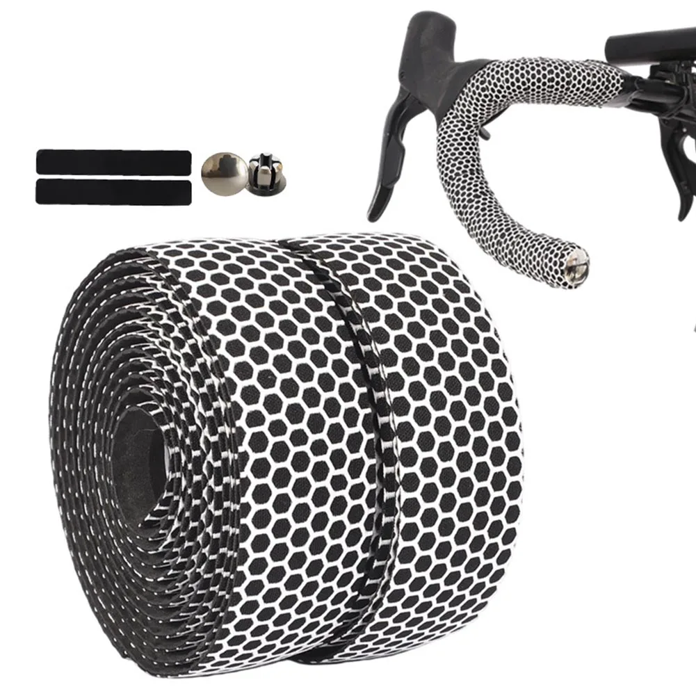 Comfortable Racing Bike Handlebar Tape Memory Foam Grip Sweat Absorbing for Road Cycling MTB Drop Handlebars 82.68x1.18x0.11in